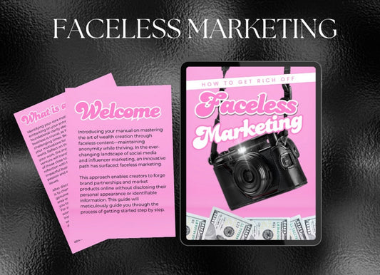 Faceless Marketing Ebook