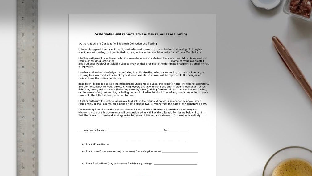 Editable Compliant Agreements, Consent Forms