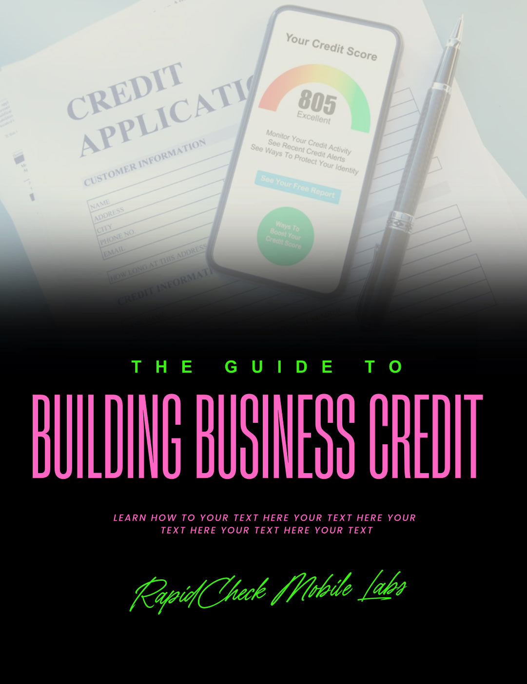 Building Business Credit Blueprint
